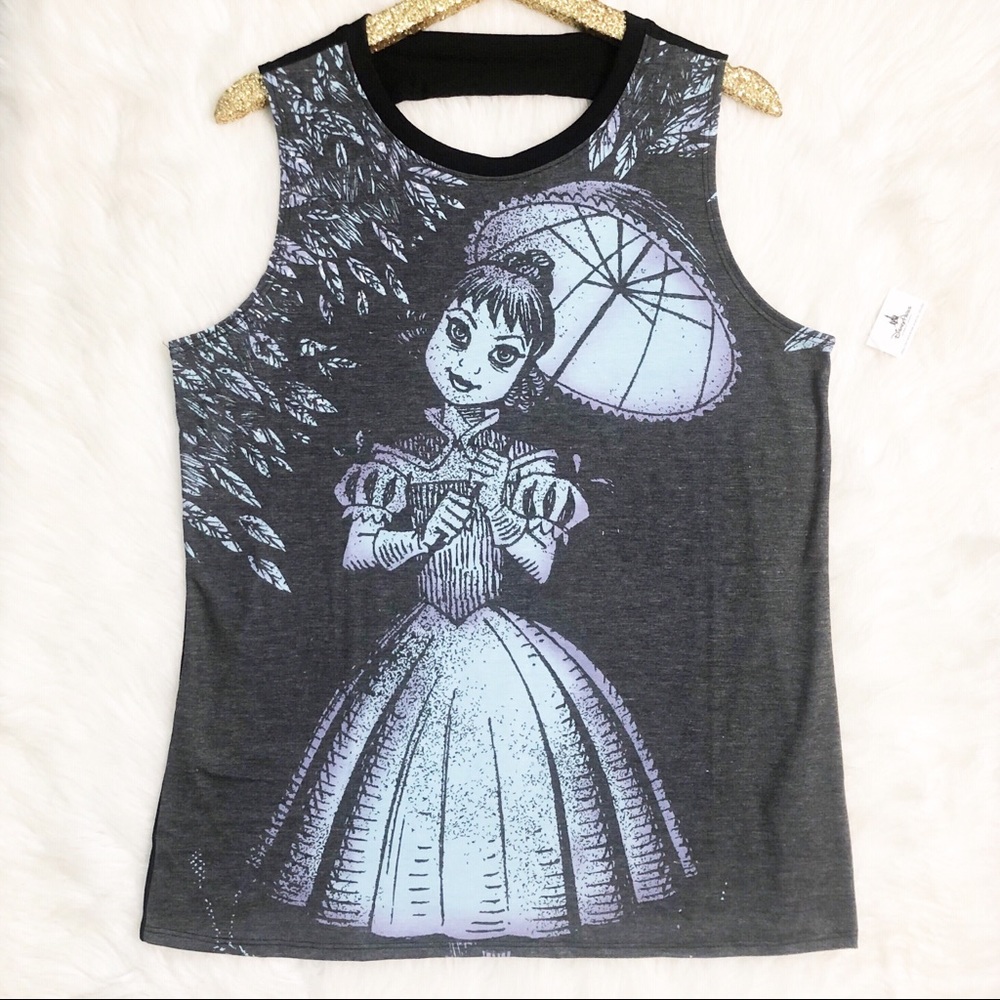Disney Parks Haunted Mansion Tightrope Girl Tank xs